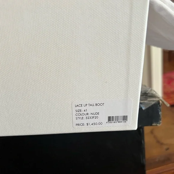 Zimmermann pink velvet boots worn once - Picture 7 of 11